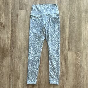 FLEO El Toro High Rise 25" Leggings Sleet Haze Size XS Athletic Workout